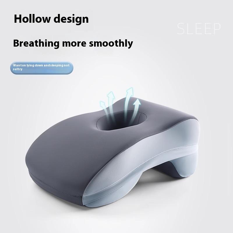 Soft Memory Foam Office Nap Pillow Sleeping Cushion with Breathable Hollow Design