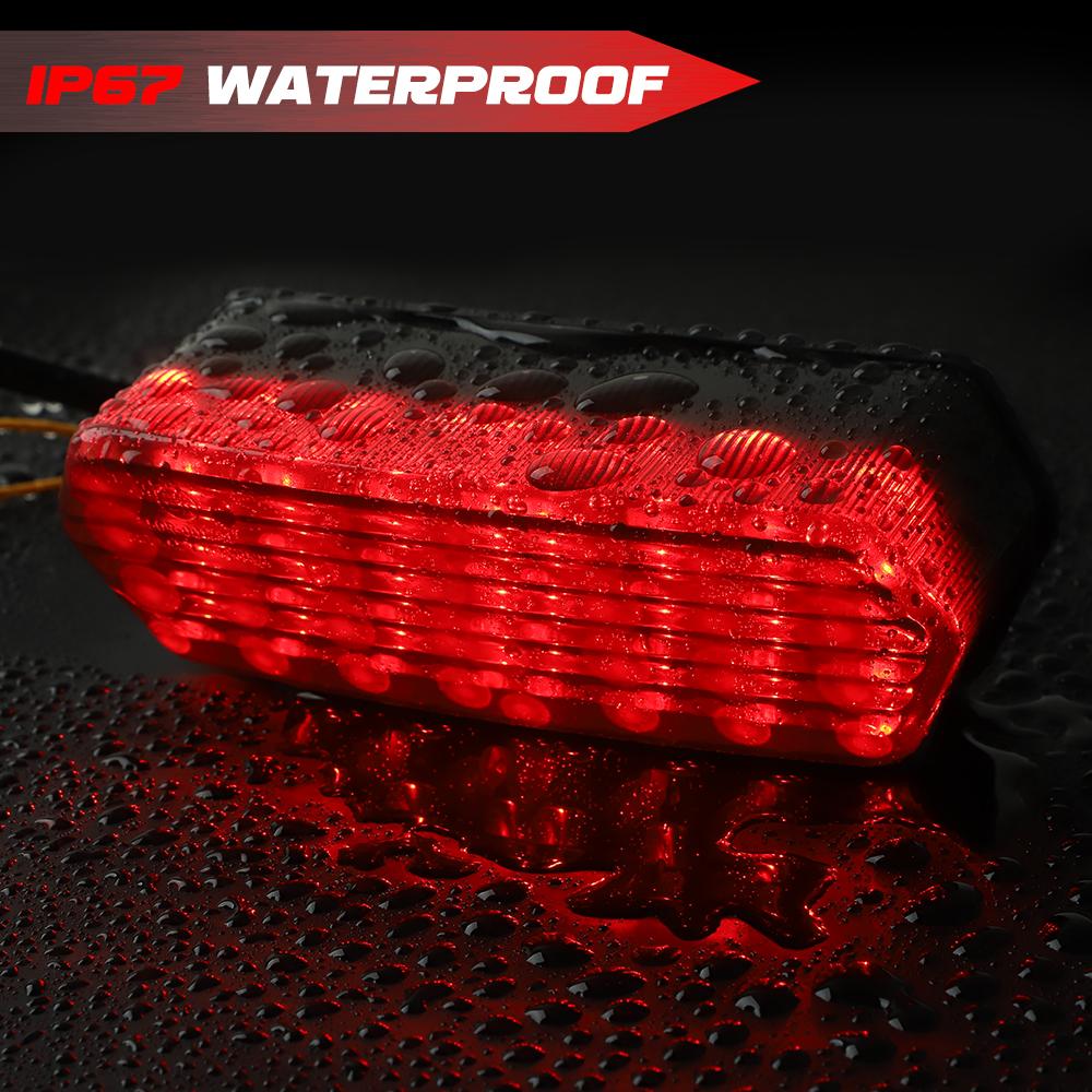 Motorcycle LED Integrated Tail Light with led Turn Signal Indicator for Honda MSX /Grom 125 2013-2016 for CB 650 F 2014-2015