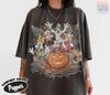 Retro Mickey & Friends with Signs Halloween Comfort Colors Shirt, Mickey's Not So Scary Party 2026 Tee, Trick or Treat Disney Trip Shirt