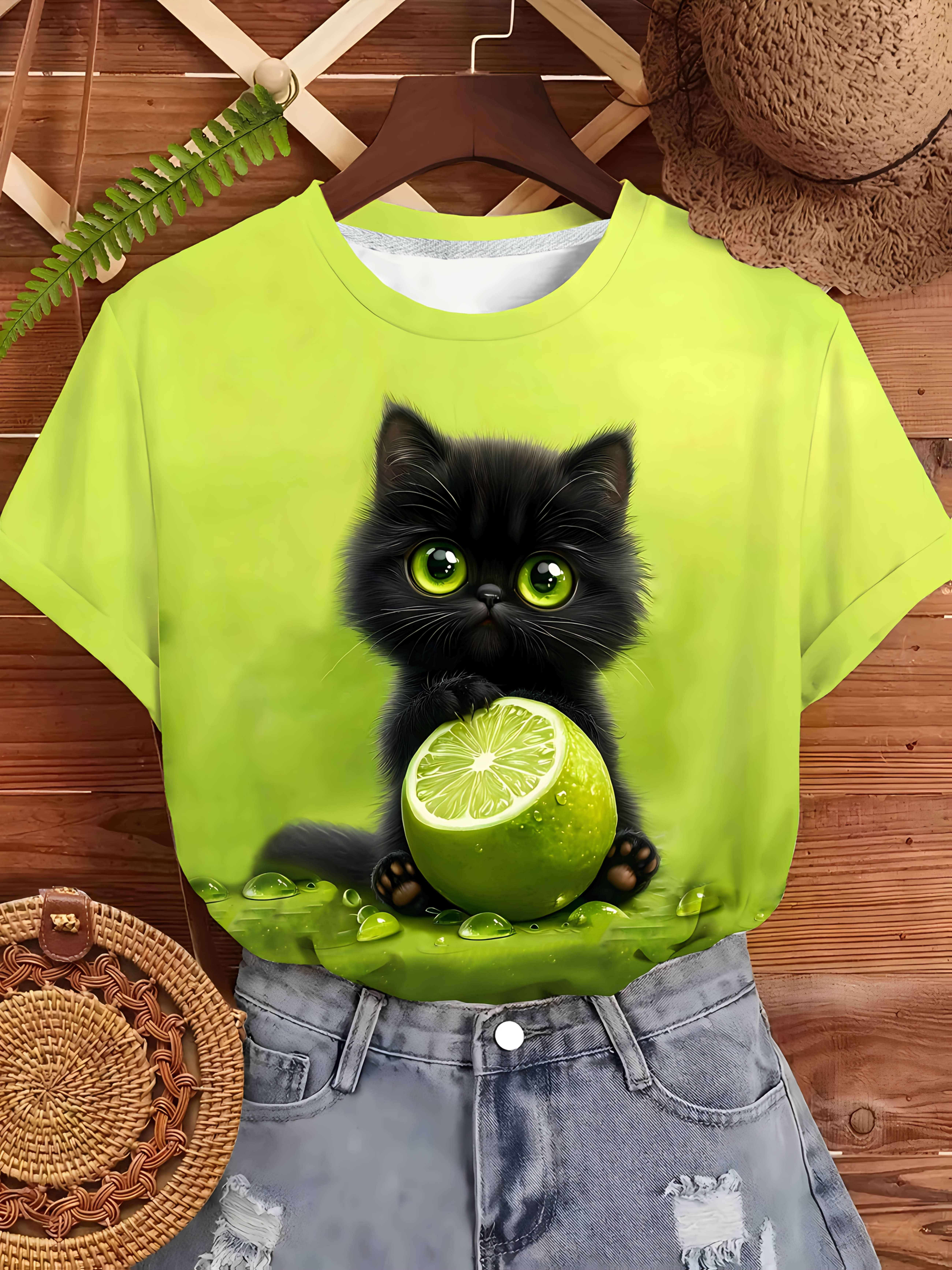 

Women S Short-Sleeve T-Shirt with a Round Neck. Featuring a Refreshing Summer Lemon Print. Cute Pet Cats. Stylish Women S Clothing. And Ladies Tees. 2XL дубильная кора