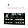 PIORPOY 20Pcs/Kit Dental Orthodontic Braces For Teeth MIM Monoblock Metal Mini Standard Roth MBT Slot 0.022 0.018 Hooks 3-4-5 3