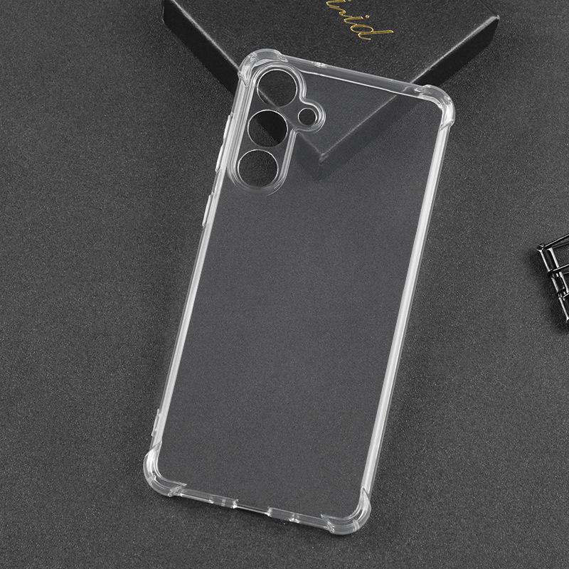 Applicable To GalaxyS26FE Large Four-corner Anti-drop Mobile Phone Case S26ULTRA High Definition Transparent Tpu Airbag Mobile Phone Case