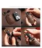 KUNIO Mazda Dedicated Key Case, Key Cover, Keychain, Handmade, Leather, Compatible with MAZDA, Demio