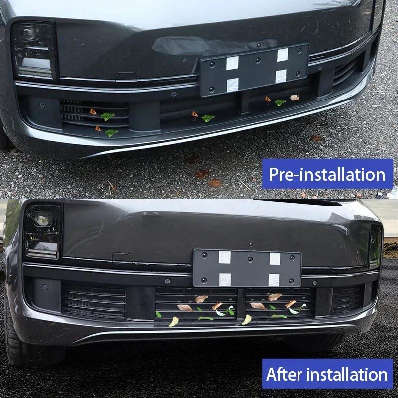 For Li Lixiang L7 L8 L9 2022-2024 Car Styling Front Grille Insect Proof Net Dust Protection Cover Auto Modification Accessories