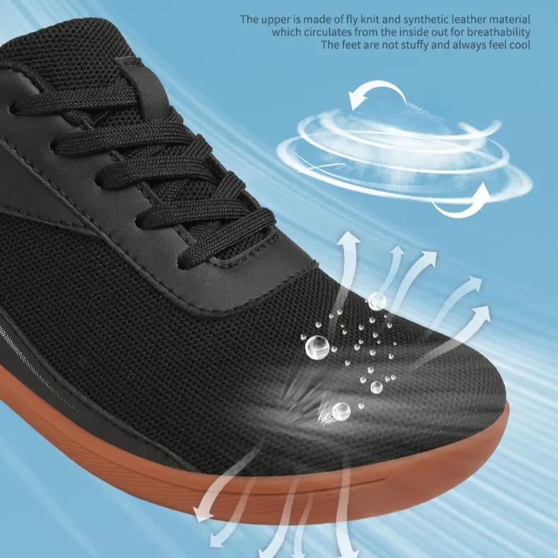 Men's Casual Sneakers Wide-head Mesh Sports Shoes