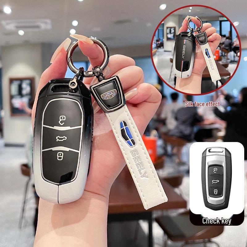 Geely Emgrand Key Cover for Xingrui, Xingyue L, Binrui Cool, Boyue, Binyue, GS Models – Metal Shell