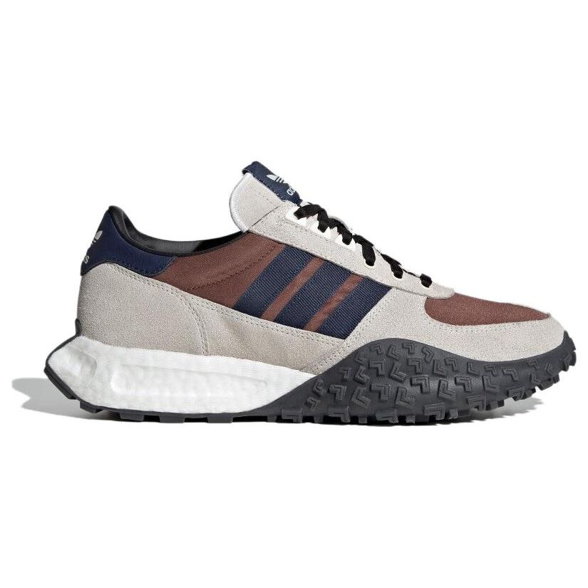 Adidas Originals Retropy E5 Mesh Stoff Semsket Skinn Komfortable Slitesterke Lettvekt Lave Fritidssko Unisex sneaker Grå Brun Blå IG9982