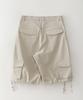 Beullusseonpeullawo Utility Washed Cargo Bermuda Pants