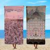 Towel Textile Bathrobe Beach Quick-Drying Lightweight Grand Movie Portable The Camping Hotel Swim Pool B-Budapest Travel