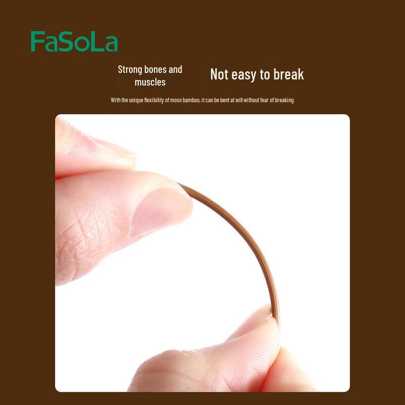 FaSoLa Disposable Carbonized Toothpicks (500 Count, 2-Pack)