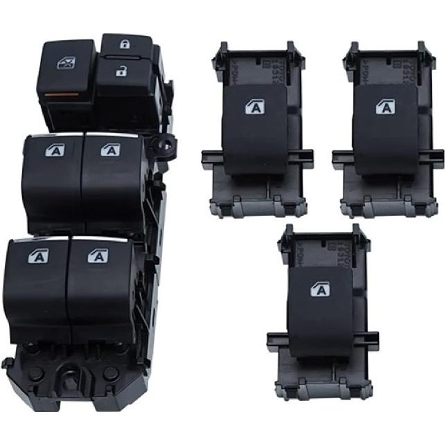 

Lighted L-ed Power Window Lifter Switch Button Fit for RAV4 XA50 2020-2025 LHD Car Accessories(Main driver-1piece) Four Doors-4pcs