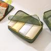 Travel Organizer Set With Waterresistant Canvas For Luggage And Home Storage