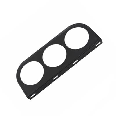 Sturdy 2.1 Inch Metal Gauge Mounting Support Bracket Holder Pod for Enhancing Vehicle Interior Aesthetics Automotive Use