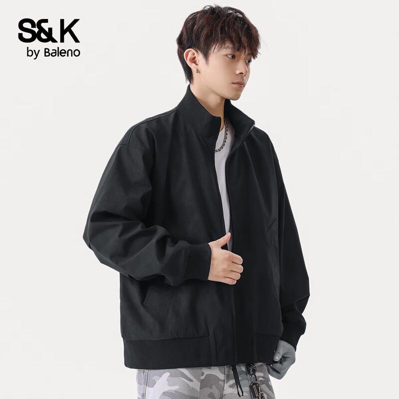 Baleno S&K Men's American Style Casual Baseball Jacket