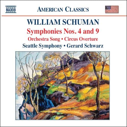 CD SCHWARTZ - W. Schumann: Symphony Nos. 4, 9 / C 8559254 Non Japan Classical Used