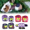 Animal Accessorie Clothes Traction Vest Leash Set Harness  Leash Small Pet Products Chest Strap
