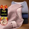 Men's Winter Fleece-Lined Camel Wool Base Layer Set - Warm Cotton Underwear and Pants for Middle-Aged and Elderly
