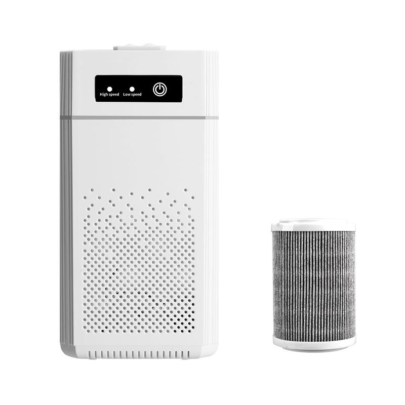 USB Portable Deodorizer Air Purifier with Negative Ion Filter