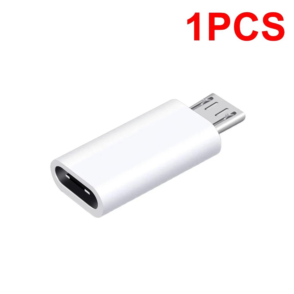 USB C Female to Micro USB Male Adapter Micro USB to USB C Adapter Fast Charger Power Cable Plug Strip Extender for Xiaomi Huawei