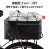 Large Capacity Bicycle Pannier Bag, Waterproof Side Bag/Carrier Bag for Rear Luggage, with Reflector Cover (15L Cover)