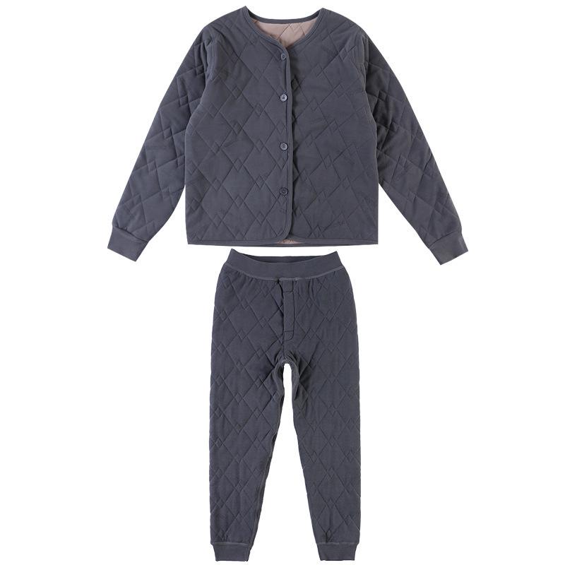 Silk Cotton Homewear for Kids: Warm Pants & Clothes for Boys and Girls - Perfect for Autumn/Winter.