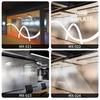 Gradient Frosted Glass Film: Semi-Transparent Office Partition Sticker.