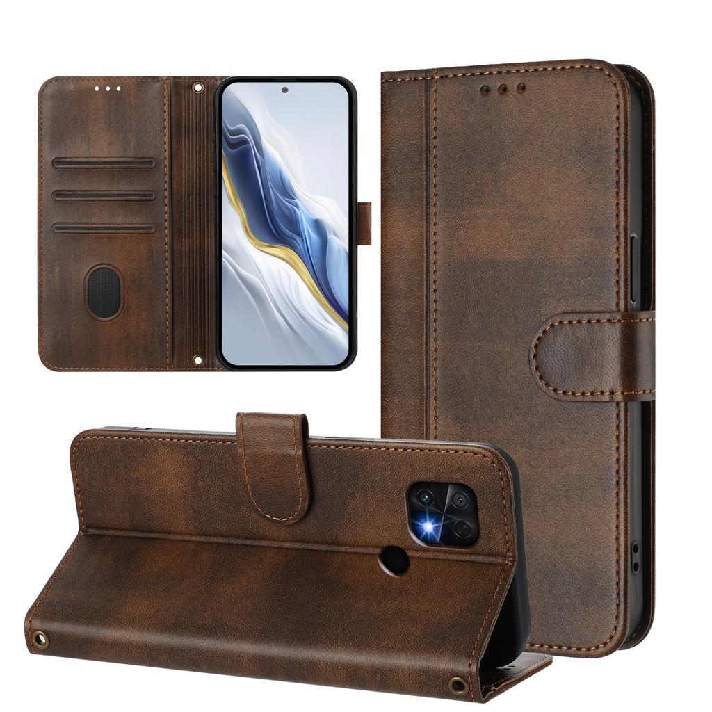 Magnetic Leather Phone Case On For Xiaomi POCO C85 C71 C65 C61 C55 C51 C50 C40 Luxury Shockproof Flip Wallet Card Cover