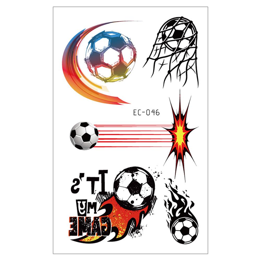 2026 Waterproof Children's World Cup Football Face Tattoo Stickers
