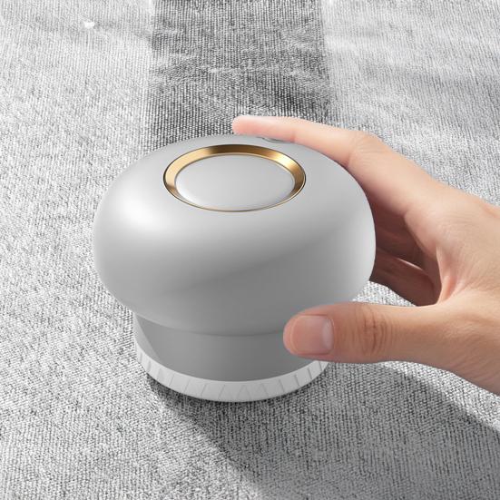 Electric Fabric Shaver USB Rechargeable 6-Leaf Blades Sweater Defuzzer Cordless Clothes Lint Remover Portable Fuzz Pills Trimmer