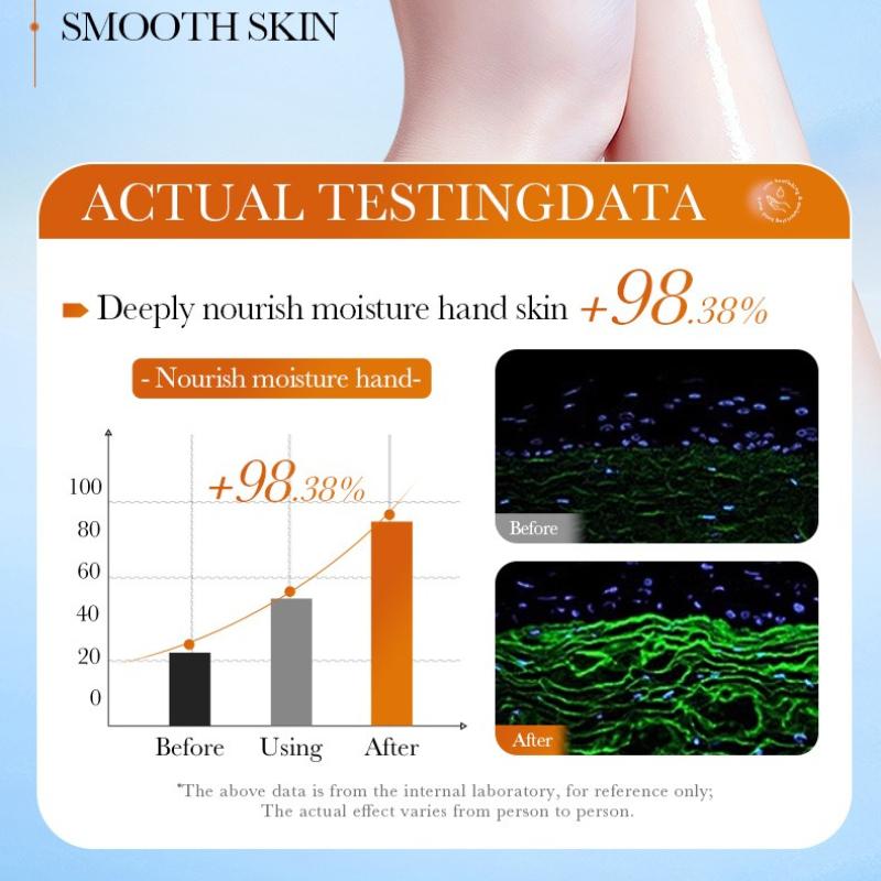 3pcs Osmanthus Hand Mask 40ml Vitamin E Hydrating Moisturizing Moisturizing Smooth Hand Mask Skin Care Products
