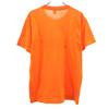 SCREEN STARS 80s Made In USA Vintage Short Sleeve T-shirt L Orange Men's Used