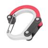 D-Type Karabiner Multifunctioneel Draagbare Aluminiumlegering Haak Sluiting Clip voor Buiten Kamperen Picknick Wandelen