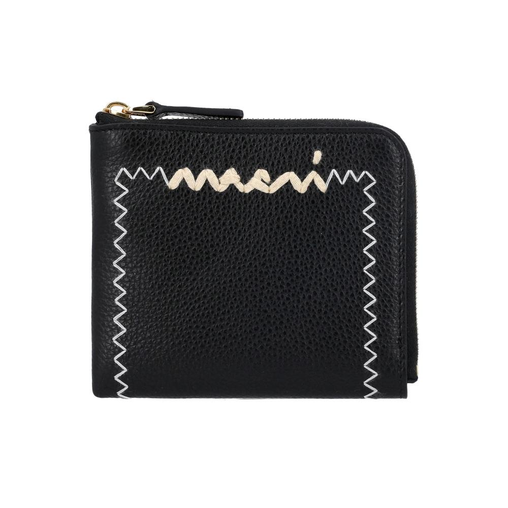 

Marni Symbol Logo Zip Wallet Pfmo0106u2 P6533 00n99 PFMO0106U2 P6533 00N99