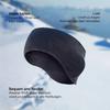 Winter-Wärmer-Stirnband Atmungsaktiv Winddicht Schweißband Fleece Ohrenschützer Wärmer Outdoor-Sportarten Radfahren Laufen Elastische Kopfbedeckung