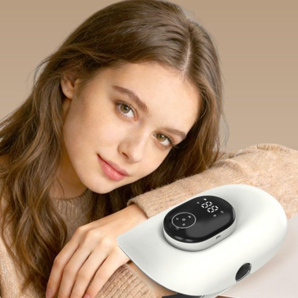 Warm Electric Massager Hot Compress Finger Stretching Device Wrist and Palm Massage Machine  Gift