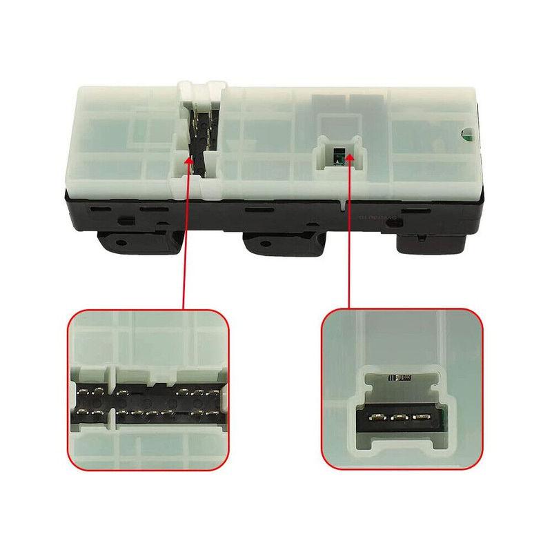 Für Nissan Sentra 2008 2009 2010 2011 2012 Neuer elektrischer Hauptschalter für Fensterheber 25401-ZJ60A,25401-ZE80A Fenster Tür Knopf