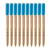 Flair Woody 0.7mm Ball Pen Pack of 1 X 10 | Smooth Blue Ink Writing for School, Office & Journaling
