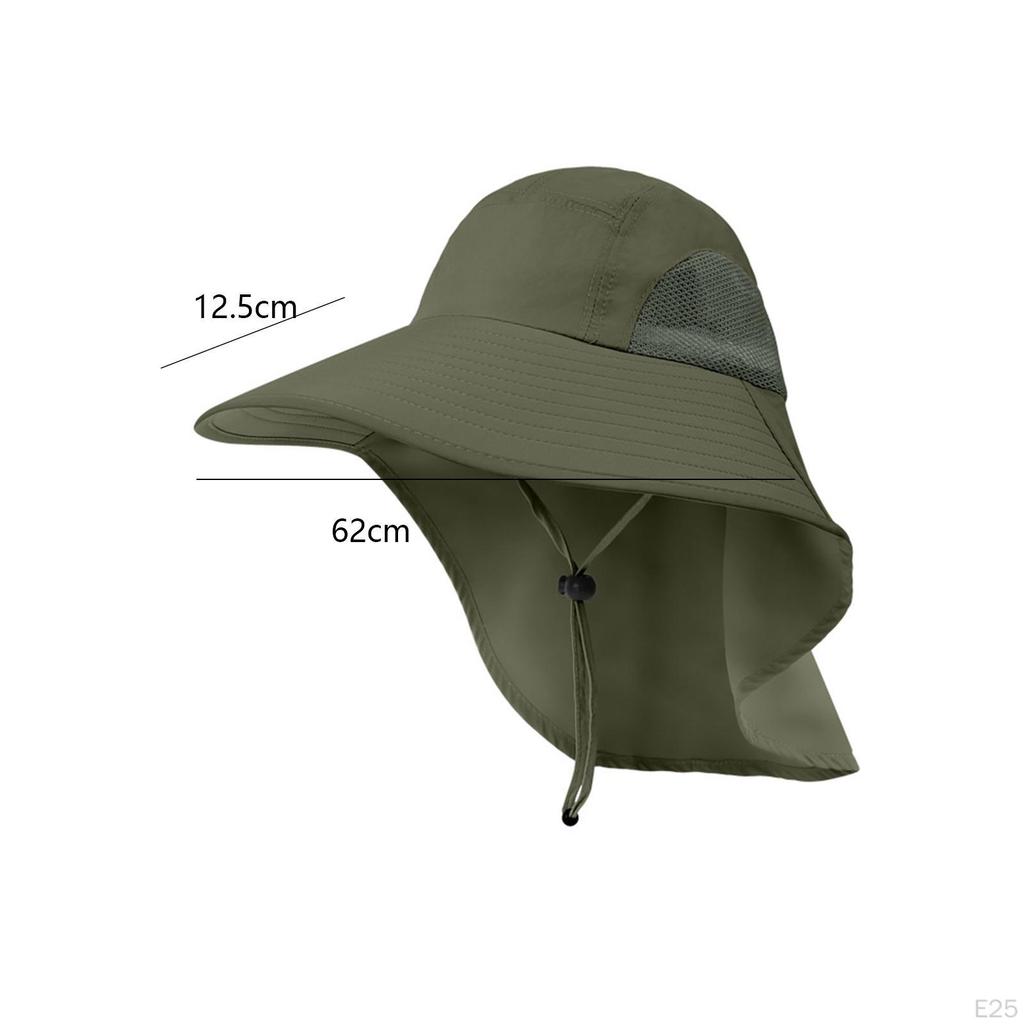 Bucket Hat Fishing Waterproof Breathable Lightweight Summer Casual Fisherman Sun Visor for