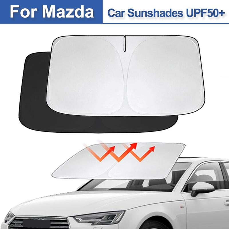 Car Windshield SunShade For Mazda 2 3 6 Demio Atenza Axela CX-5 CX5 CX-3 CX7 CX-9 3 4 CX30 Sun Visor UV Protection Auto Parts