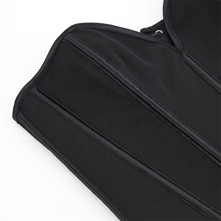 Schwarz Matt Trägerlos Sexy Hofstil Damen Top