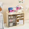 High Value Desktop Stationery Storage Box Large Capacity Multi Layer Drawer Type for Officestudent Pen Holder Household