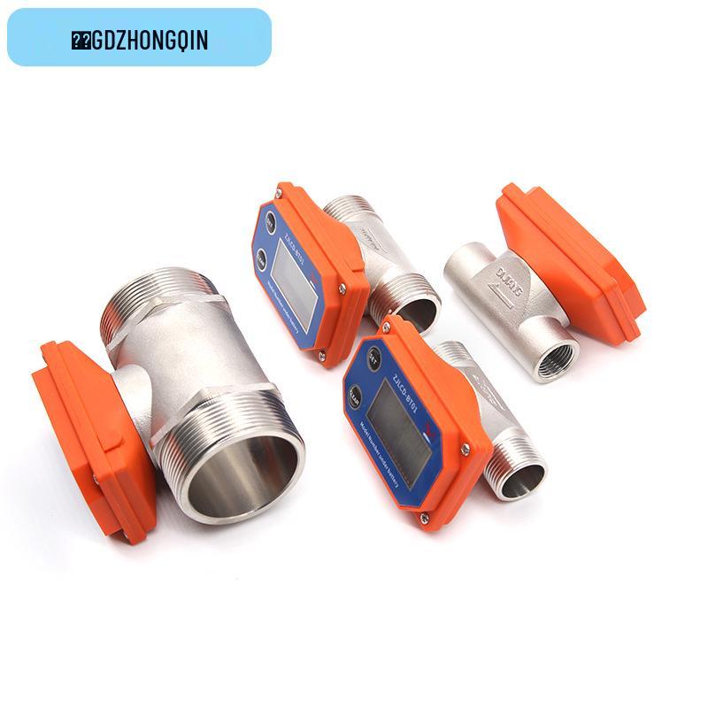 High-Precision Stainless Steel Digital Flowmeter for Sewage and Water Pipelines