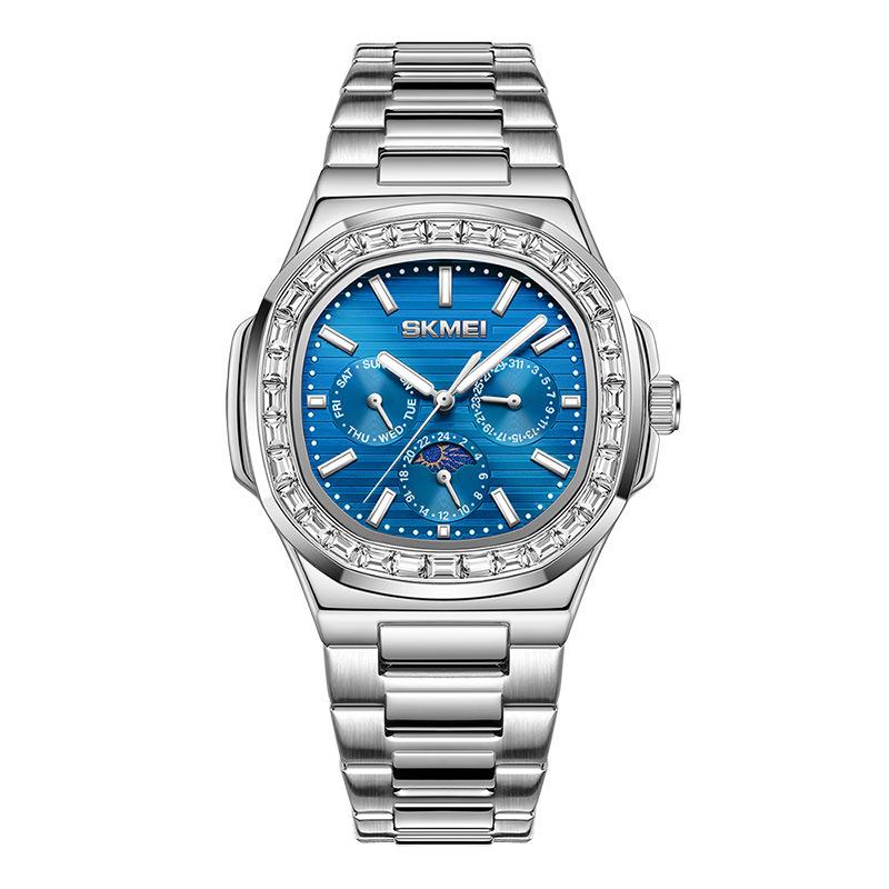 

Moment Beauty Original Quartz Business Trend мужские часы водонепроницаемые Advanced Sense персонализированные стальной ремешок легкие и тонкие часы Explosion 41mm