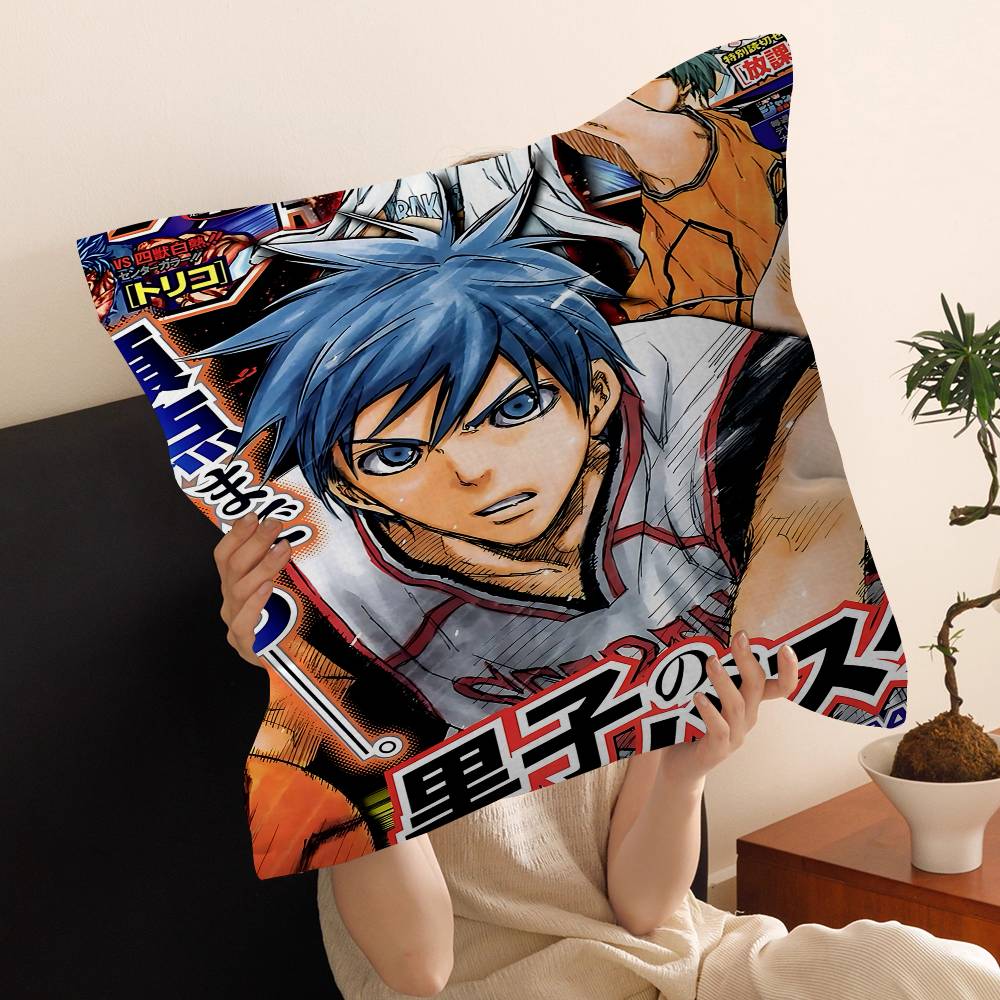 Anime Kuroko's Basketball Kissenbezug Toon Geschenk Kissenhülle Schlafzimmer Zuhause Sofa Stuhl Sitz Dekor Kissenhülle