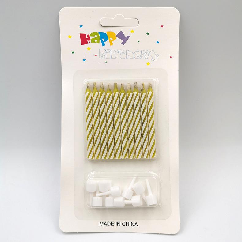 

Spiral Birthday Candles with Creative Creative Magic Cake Decoration Blowout Automatically Ignite Magic Candles