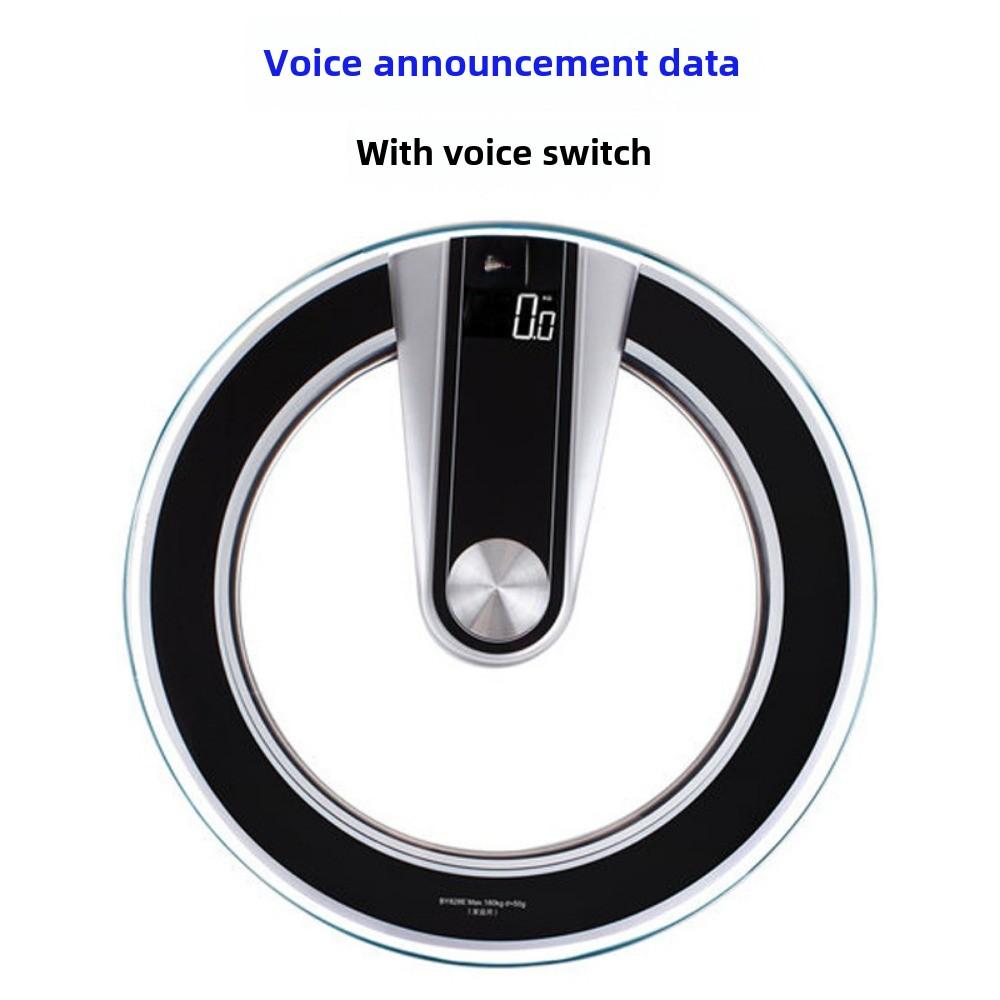 Voice Glass Household Electronic Voice Broadcast Thickened Glass Scale
