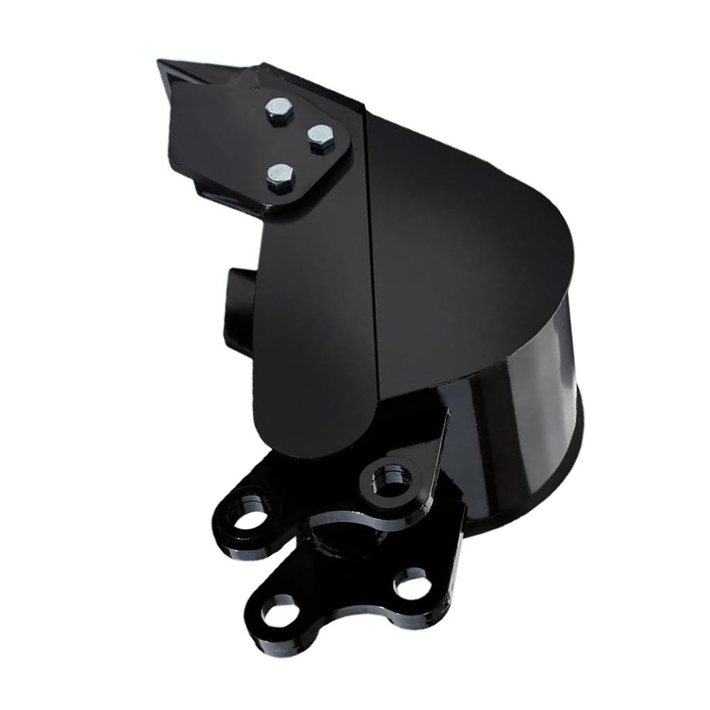 7,87 palcový malý bagrový lžíce legovaná ocel úzká rypadlová lžíce se 2 předními břity pro výkop potrubí a řeku