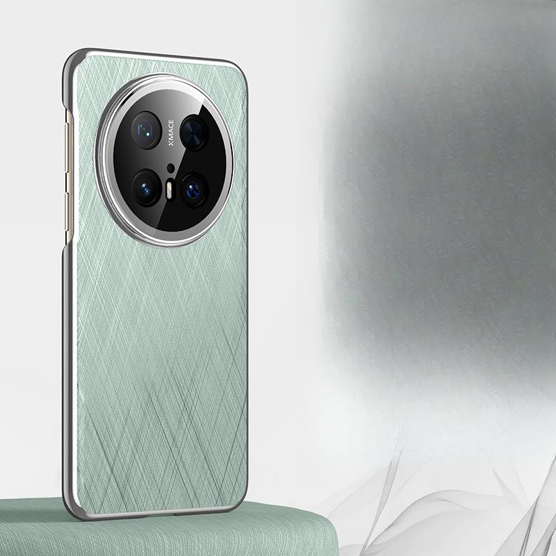 Huawei Mate70pro Phone Case Electroplated, HUAWEI Lens Full Package 70 Shockproof, 60pro Business Leather Case
