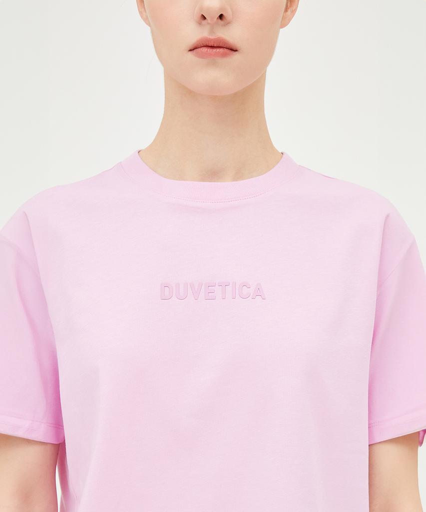 DUVETICA Mirasol Crop (Light Violet) (Women'S Short Sleeve T-Shirt)