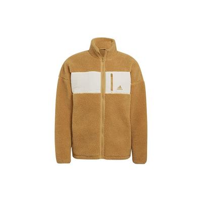 Logo Lässige Gespleißte Stehkragen Sportjacke Unisex Jacken Gelb HI1185